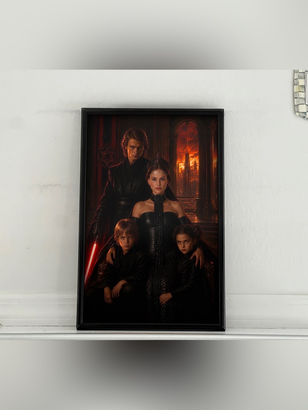 Star Wars Padme Amidala Natalie Portman Anikan Skywalker Poster